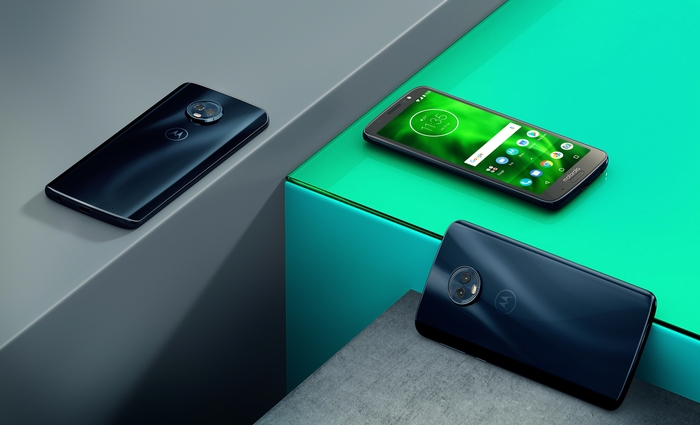 Moto G6. Foto: Divulgação/Motorola 