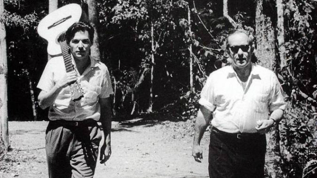 Tom Jobim e Vinícius de Moraes: os grandes nomes da Bossa Nova. Foto: Paulo H. Carvalho/CB/CB/Reprodução/D.A Press/