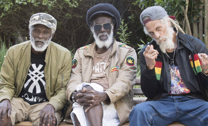 The Congos &eacute; formada pelo trio de vocalistas Ashanti Roy Jonhson, Cedric Myton e Watty Barnett. Foto: Leandro Flores/Divulga&ccedil;&atilde;o/