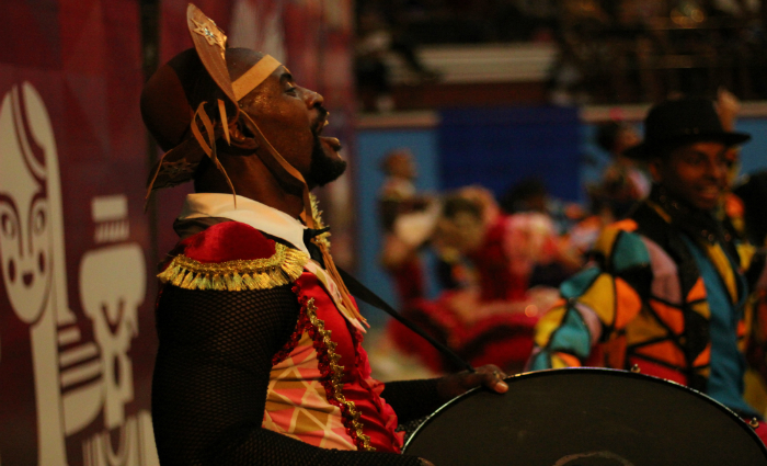 Brincante da Junina Zabumba, de Camaragibe. Foto: Samuel Calado/Esp.DP