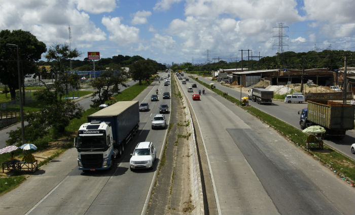 No estado, segundo o plano logístico, 86,4% das cargas são transportadas por rodovias. Foto: Shilton Araujo/Esp.DP/Foto: Shilton Araujo/Esp.DP No estado, segundo o plano logístico, 86,4% das cargas são transportadas por rodovias. Foto: Shilton Araujo/Esp.DP/Foto: Shilton Araujo/Esp.DP