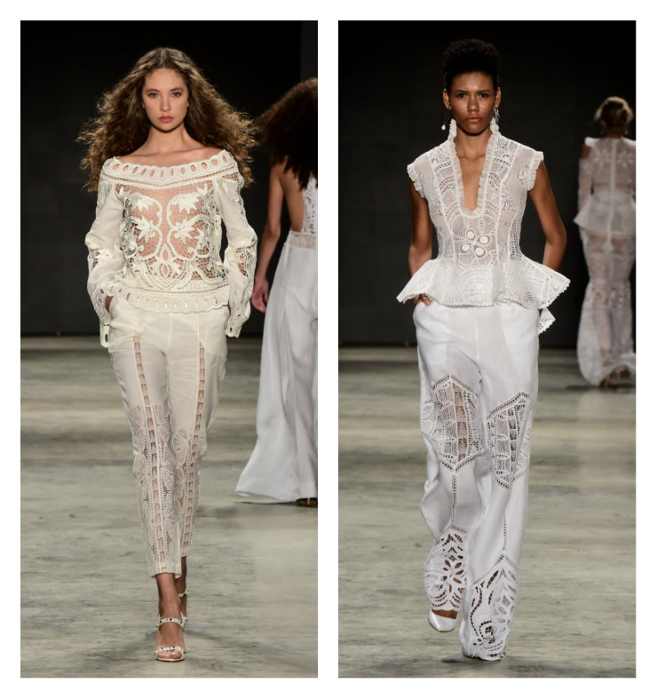 Bossa nova e samba foram inspirações para a coleção Renda-se à bossa, assinada por Almerinda Maria. Fotos: Roberta Braga/Divulgação