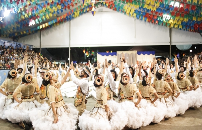 Com 119,9 pontos, a Junina Dona Matuta, de San Martin, na Zona Oeste do Recife, conquistou o primeiro lugar, ganhando o pr&ecirc;mio de R$ 13 mil. Foto: Andrea R&ecirc;go Barros / PCR/