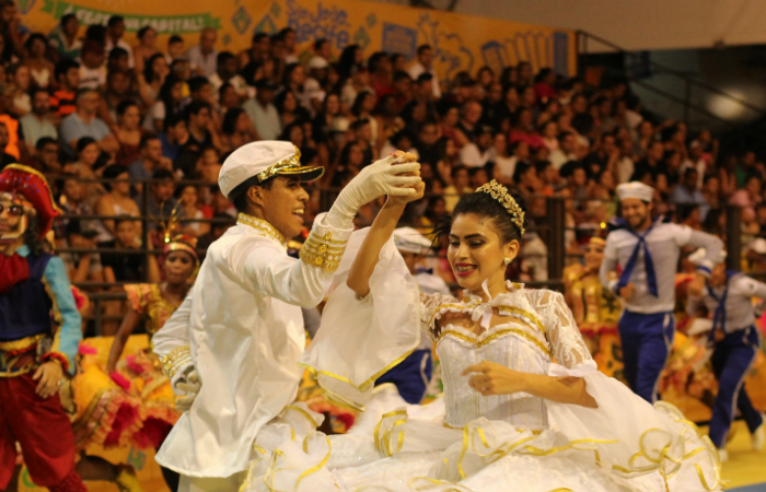 Noivos da Junina Xamego de Menina. Foto: Samuel Calado/Esp.DP