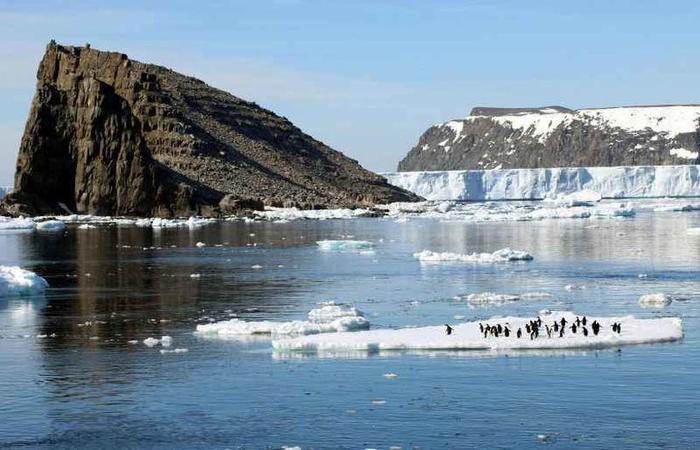 O continente tem 90% do gelo terrestre: a água congelada é suficiente para aumentar o nível do mar em 58 metros. Foto: Arquivo/AFP Photo/ O continente tem 90% do gelo terrestre: a água congelada é suficiente para aumentar o nível do mar em 58 metros. Foto: Arquivo/AFP Photo/