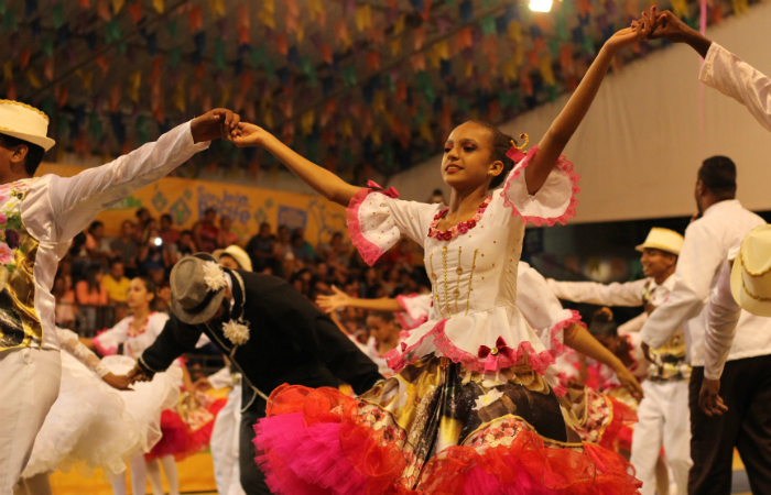 Junina Brilho de Ouro. do Cabo de Santo Agostinho. Foto: Samuel Calado/Esp.DP