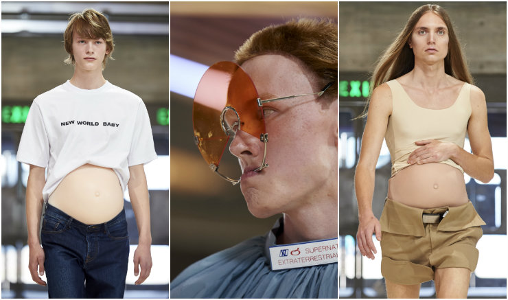 "Estamos preparados para dar as boas vindas a uma futura gravidez masculina", publicou Zhou no Instagram. Fotos: Niklas Halle