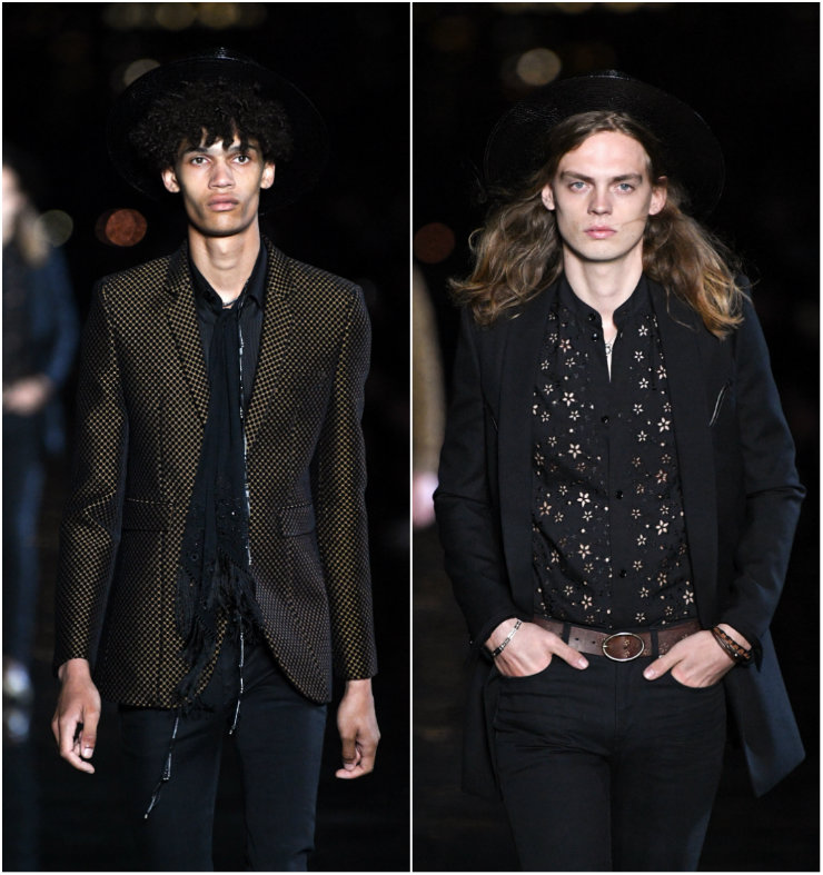 A marca YSL viajou, pela primeira vez, para Nova York. Fotos: Dia Dipasupil/Getty Images/AFP