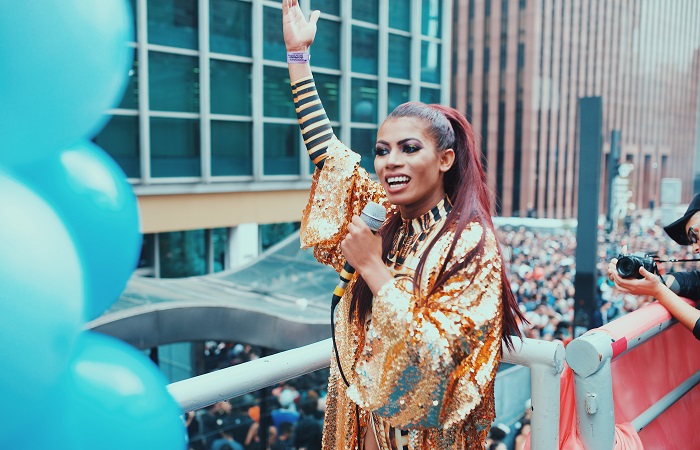 Leona Vingativa estará na festa Maledita, no Recife. Foto: Gabryel Sampaio / Divulgação/