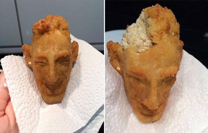 "Coxinha Neymar" criada pela mineira Shirley Cândido. Foto: Reprodução/Twitter
