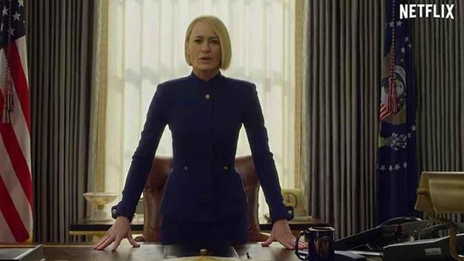 Wright disse ter ficado surpresa com todas as notícias (foto: Netflix/Divulgação)/ Wright disse ter ficado surpresa com todas as notícias (foto: Netflix/Divulgação)/