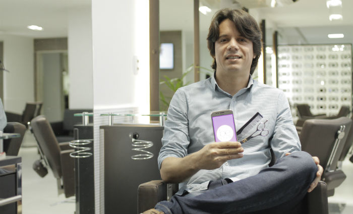 Samuel Ferreira espera aumentar em 500% a base de clientes do Beclub. Foto: Leo Malafaia/Esp. DP