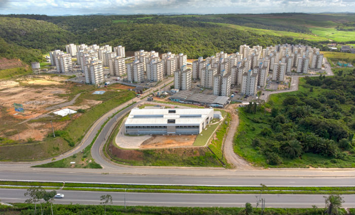 Empreendimento no município engloba 17 condomínios, além de um clube de lazer e um shopping. Foto: Pernambuco Construtora/Divulgação