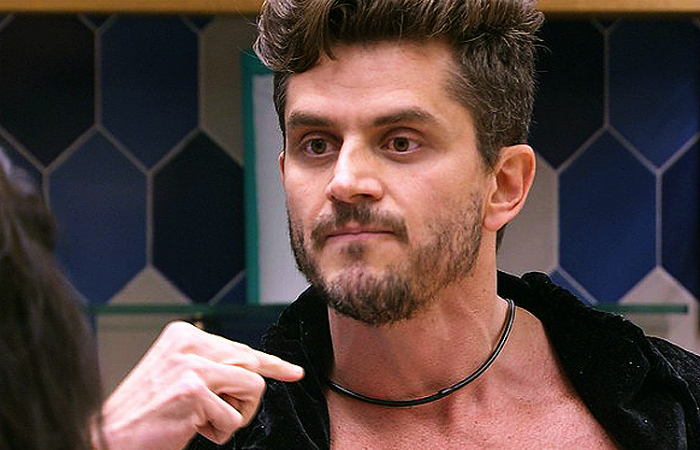 Ainda em 2017, ele entrou em A Fazenda - Nova Chance. Foto: Globo/Reprodução/ Ainda em 2017, ele entrou em A Fazenda - Nova Chance. Foto: Globo/Reprodução/