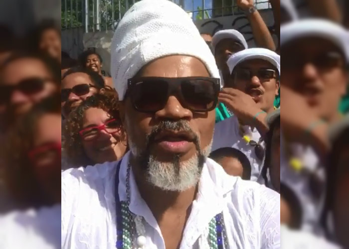 "Deus n&atilde;o concorda com o separatismo", afirma o m&uacute;sico. Foto: Instagram/