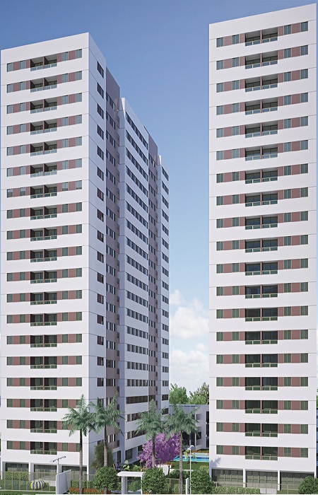 Construtoras enxergam na Várzea um local bom para investir. Foto: Moura Dubeux / Divulgação