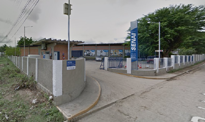 Aulas ser&atilde;o realizadas nas instala&ccedil;&otilde;es caruaruenses do Senai. Imagem: Google StreetView (Mai2017)/