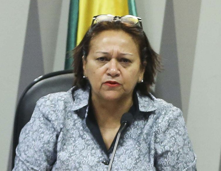 A candidata F&aacute;tima Bezerra (PT) ao governo do Rio Grande do Norte. Foto: Agencia Brasil/Marcelo Camargo/