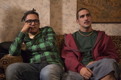 Ao ouvir gravação feita por Góes, D2 chegou a pensar que se tratava de um registro antigo do Planet Hemp.  Foto: Academia Filmes/Divulgação