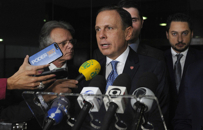 Em SP, João Doria vai além do antipetismo e defende permissão para que policiais atirem para matar em situações de confronto. Foto: Jane de Araújo/Agência Senado/ Em SP, João Doria vai além do antipetismo e defende permissão para que policiais atirem para matar em situações de confronto. Foto: Jane de Araújo/Agência Senado/