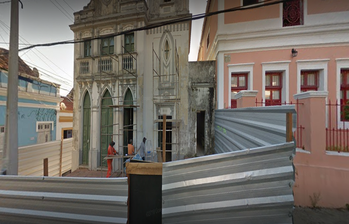 As reformas foram aprovadas e elaboradas pela Secretaria de Patrimônio e Cultura de Olinda e o Instituto do Patrimônio Histórico e Artístico Nacional. Foto: Reprodução/Google Maps/ As reformas foram aprovadas e elaboradas pela Secretaria de Patrimônio e Cultura de Olinda e o Instituto do Patrimônio Histórico e Artístico Nacional. Foto: Reprodução/Google Maps/