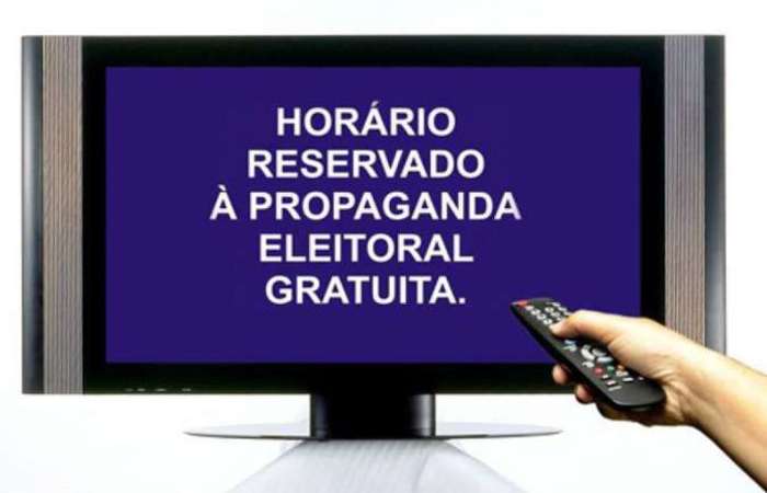 Programa de propaganda eleitoral gratuita
(foto: Arquivo Agencia Brasil )/ Programa de propaganda eleitoral gratuita
(foto: Arquivo Agencia Brasil )/
