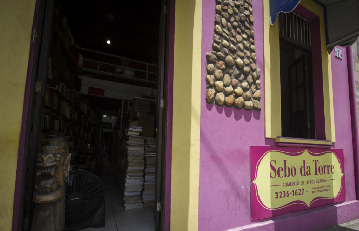 Sebo da Torre fica localizado na Rua José Bonifácio.