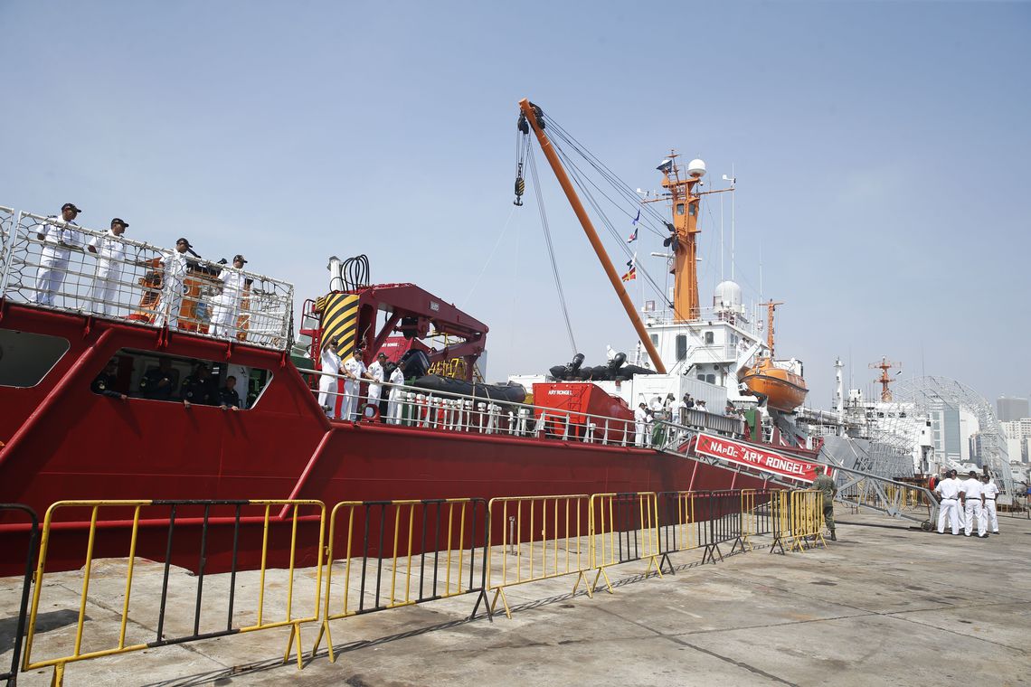 A primeira escala do navio Ary Rongel é o porto do Rio Grande do Sul. Foto: Tomaz Silva/Agência Brasil/ A primeira escala do navio Ary Rongel é o porto do Rio Grande do Sul. Foto: Tomaz Silva/Agência Brasil/