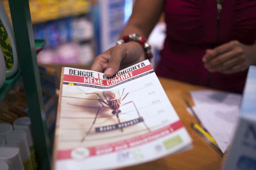 A falta de vacinas faz com que o combate ao vírus transmitido pelo Aedes aegypti ocorra apenas com medidas de prevenção. Foto: AFP PHOTO / NICOLAS DERNE/ A falta de vacinas faz com que o combate ao vírus transmitido pelo Aedes aegypti ocorra apenas com medidas de prevenção. Foto: AFP PHOTO / NICOLAS DERNE/