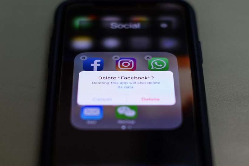 Usuários reclamam que Facebook e Instagram estão fora do ar. Foto: Chandan Khanna/AFP/ Usuários reclamam que Facebook e Instagram estão fora do ar. Foto: Chandan Khanna/AFP/