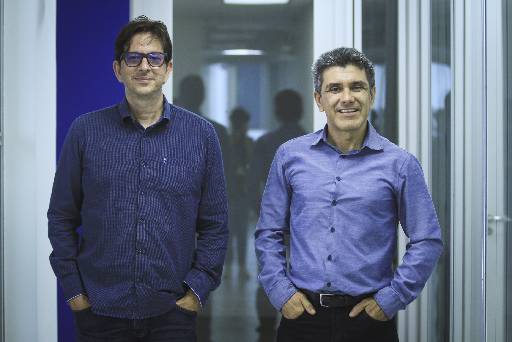 Ricardo Leite e Andr&eacute; Medeiros esperam ativar, em 2019, o datacenter pr&oacute;prio no Porto Digital. Foto: Marina Curcio/ESP. DP/Foto: Marina Curcio/ESP. DP