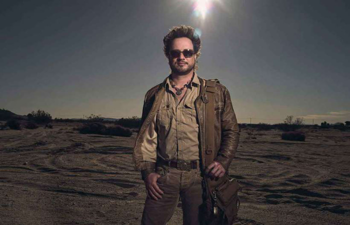 O apresentador Giorgio Tsoukalos: 