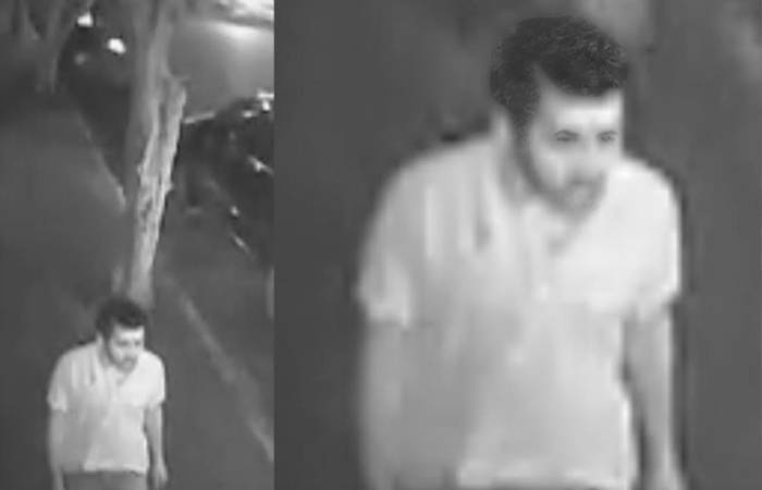Imagens do assassino feitas com câmeras de videomonitoramento - Foto: Polícia Civil/Divulgação 
