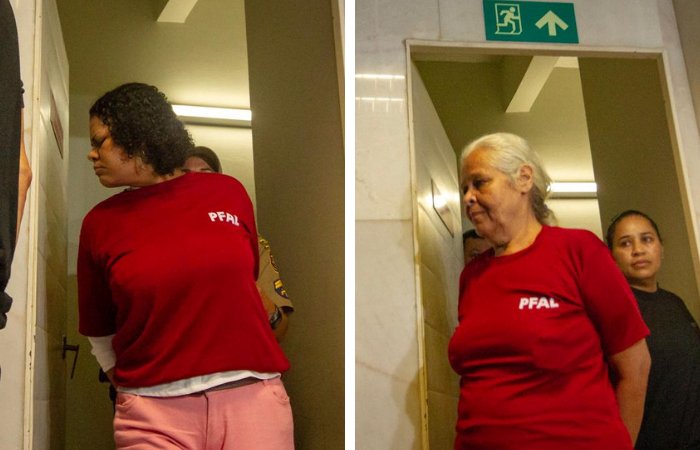 Bruna Cristina Oliveira Isabel Cristina s&atilde;o acusadas de matar e praticar canibalismo - Fotos: L&eacute;o Malafaia/Esp.DP/