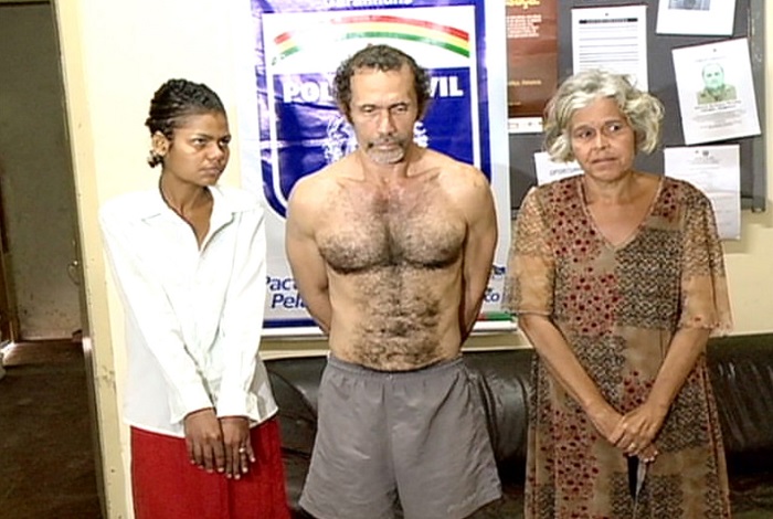 Trio, em 2014, quando a denúncia levou o caso a júri popular. Foto: Reprodução/TV Clube