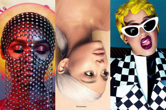 Cardi B., Ariana Grande e Janelle Monáe foram destaques em 2018. Fotos: Reprodução da internet./ Cardi B., Ariana Grande e Janelle Monáe foram destaques em 2018. Fotos: Reprodução da internet./