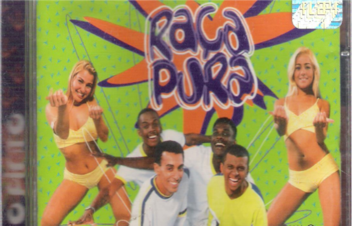 Encarte do CD da Banda Raça Pura. Foto: Reprodução/Internet