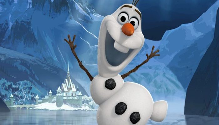 O personagem Olaf, do filme Frozen. Foto: Reprodu&ccedil;&atilde;o/Disney/
