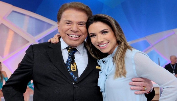 O apresentador Silvio Santos, dono do SBT e a filha Patr&iacute;cia Abravanel. Foto: Lourival Ribeiro/SBT/Divulga&ccedil;&atilde;o/