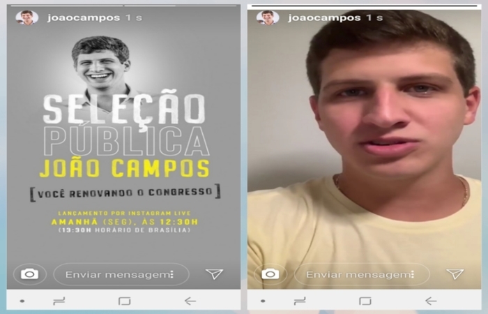 Deputado federal fez anúncio da novidade pelo Instagram/ Deputado federal fez anúncio da novidade pelo Instagram/
