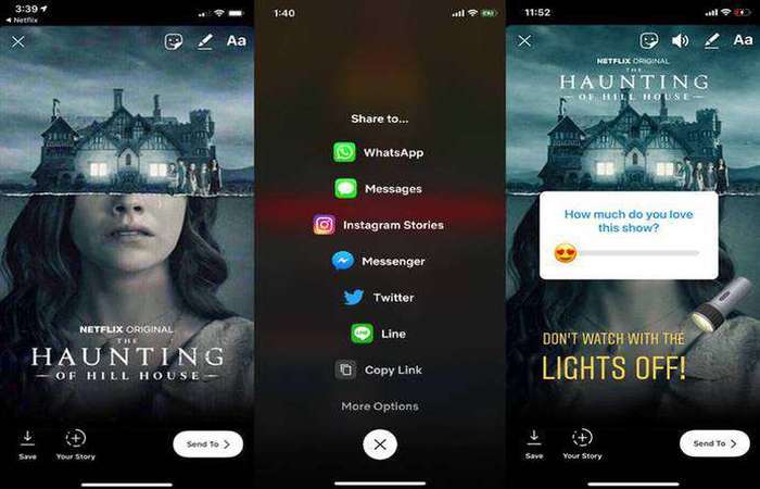 A novidade faz parte de uma estratégia da plataforma de streaming de vídeo para ajudar usuários a conhecerem mais seus conteúdos e aumentar a integração social. Foto: Netflix/Divulgação/