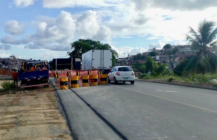 Obras BR-101. Foto: Divulgação DER/ Obras BR-101. Foto: Divulgação DER/
