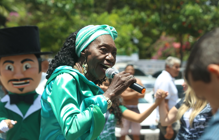 A cantora Lia de Itamaracá é uma das homenageadas deste ano. Foto: Camila Pifano/Esp.DP