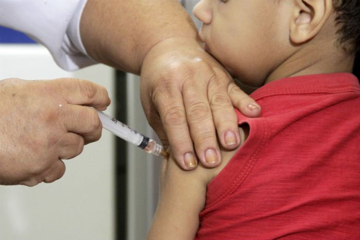 Em 2017, 116 mil crianças no primeiro ano de vida foram vacinadas contra a hepatite A. Foto: Miva Filho/Divulgação.
