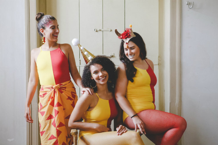 A marca pernambucana Viva Yemanjah é destaque na safra carnavalesca deste ano, com peças que também podem ser usadas depois da folia. Foto: Divulgação/ A marca pernambucana Viva Yemanjah é destaque na safra carnavalesca deste ano, com peças que também podem ser usadas depois da folia. Foto: Divulgação/