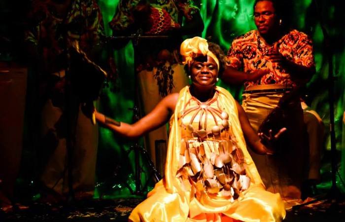 Apresentação do espetáculo 