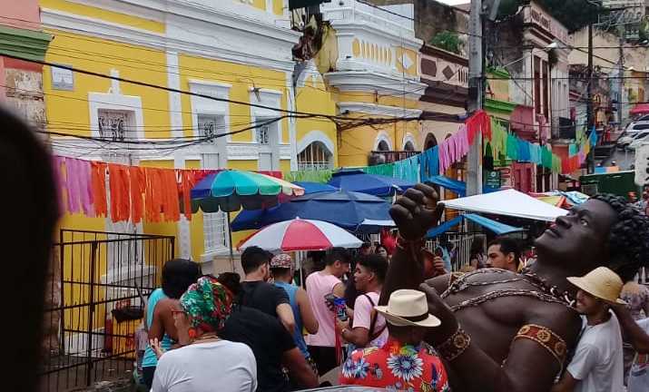 Preparativos para a saída do bloco. Foto: Divulgação
