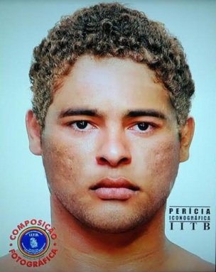 Novo retrato falado foi divulgado nesta sexta. Foto: Polícia Civil de Pernambuco./ Novo retrato falado foi divulgado nesta sexta. Foto: Polícia Civil de Pernambuco./