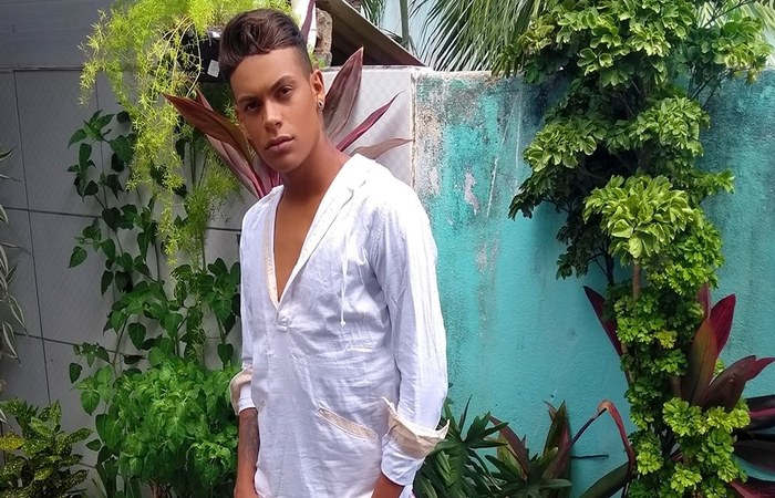 O ator pernambucano Daniel Paredes ficou assustado quando recebeu o convite. Foto: WhatsApp/Web 