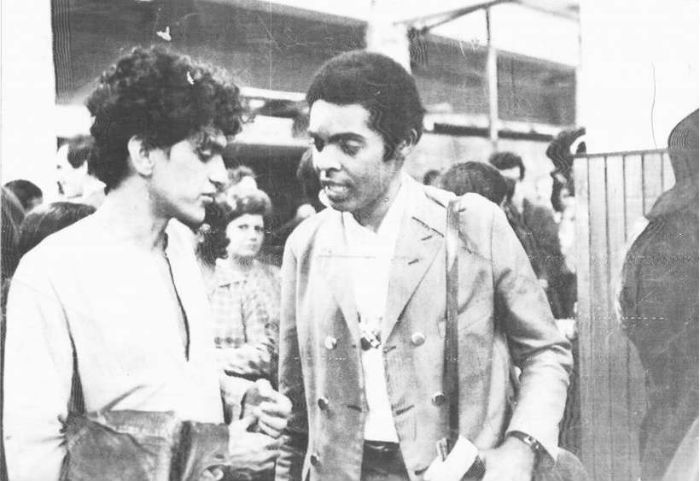 Gilberto Gil e Caetano Veloso foram expulsos do Brasil em 1969. Foto: Arquivo CB/D.A Press./